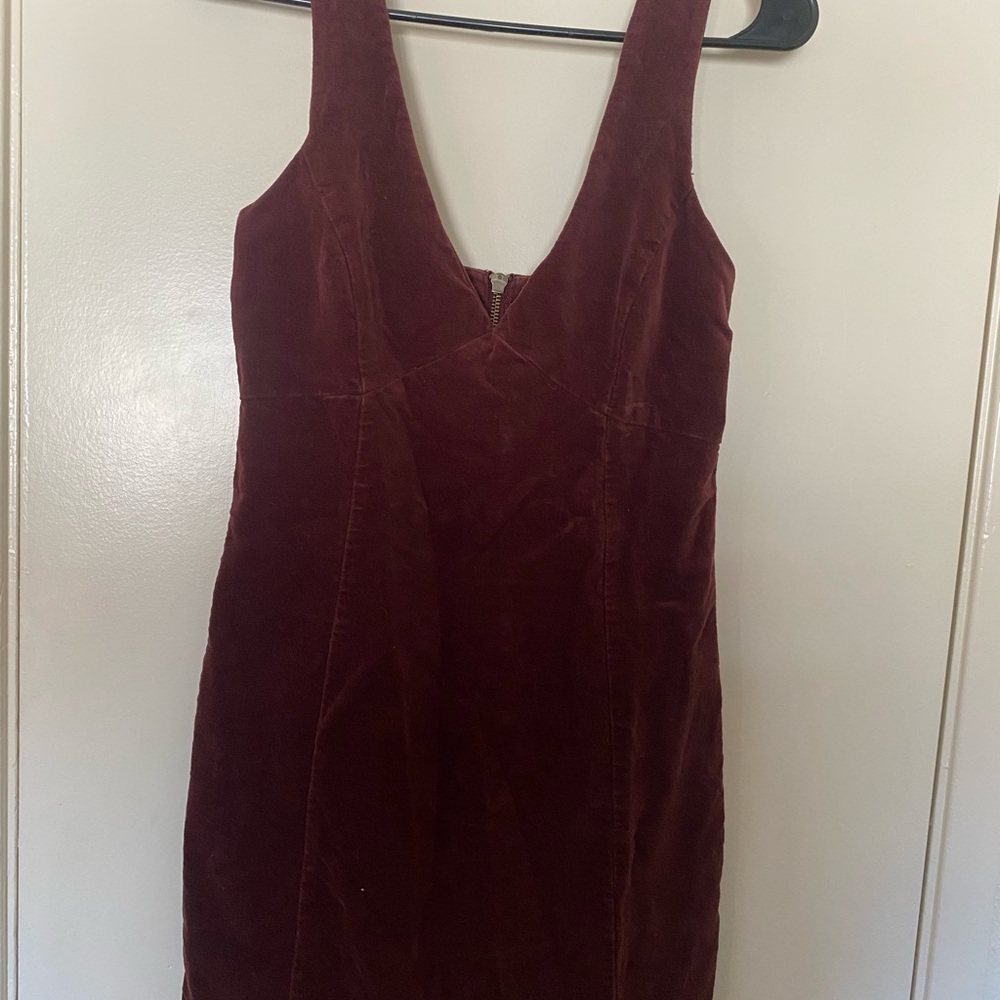 Burgundy Dress